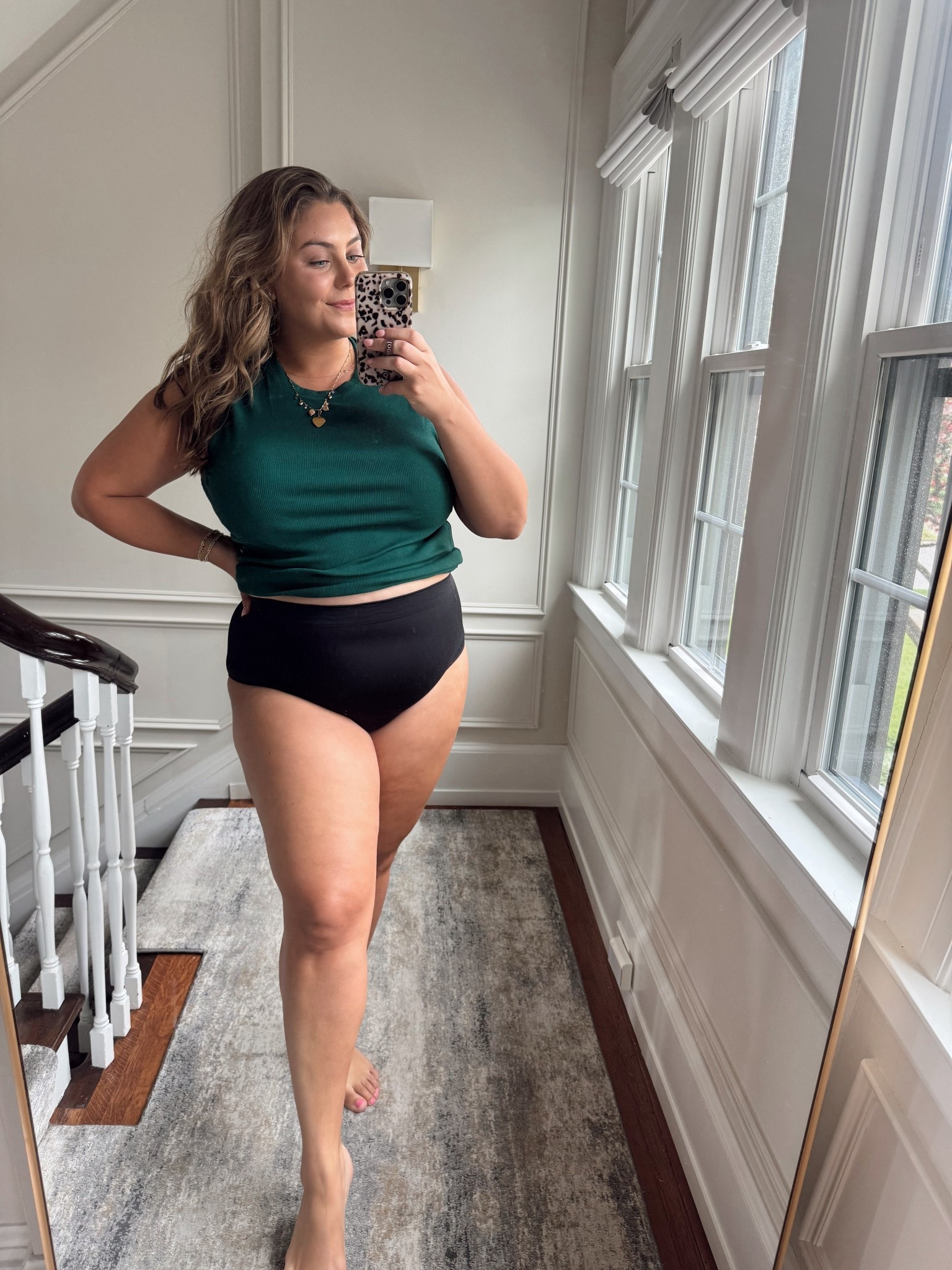 All Day Everyday Mid Rise in XL/2X, use CARALYN20 towards your purchase. Wearing XXL Tall in tank

#LTKStyleTip #LTKBeauty #LTKMidsize