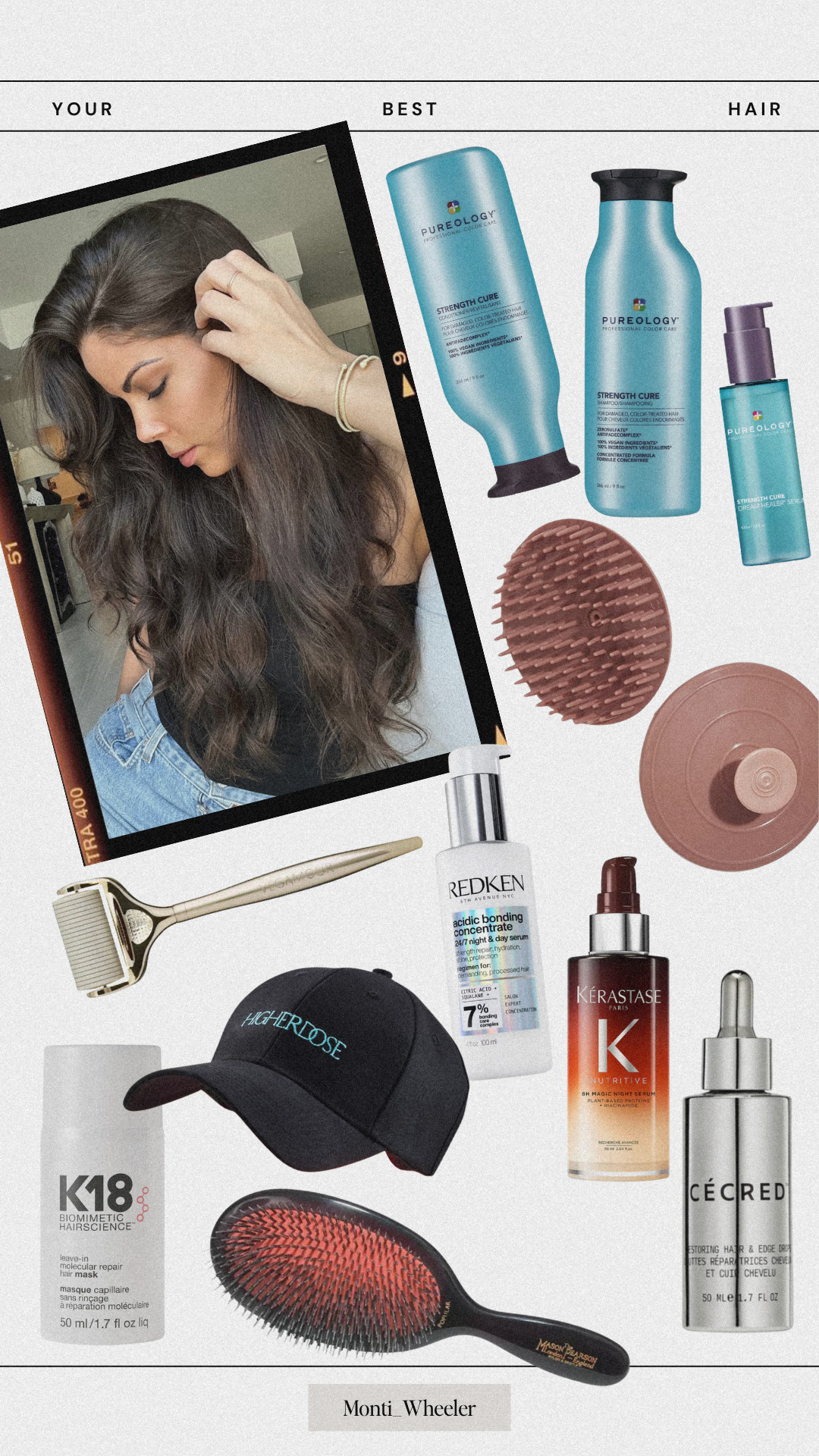 Everything I use for my dream hair.  These products from Pureology,  K18, Cecred, Kerastase, Redken, and Higherdose keep my hair long, soft, shiny, healthy, and thick.   

 #LTKselfcare #LTKFindsUnder50 #LTKBeauty