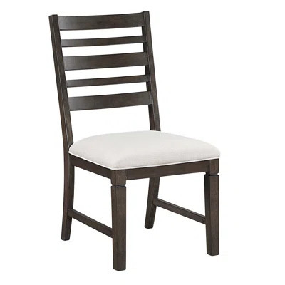 Classic Style Dining Chairs Set of 2pc, Upholstery Seat Wooden Dining Furniture | Wayfair North America