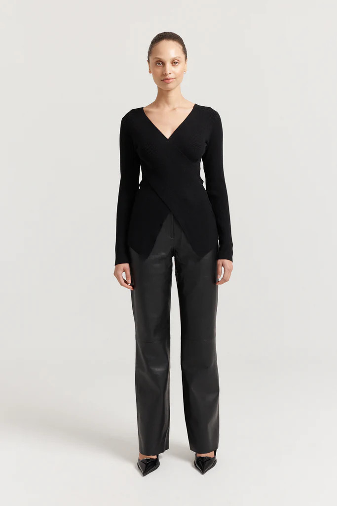 Edie Wrap Knit | Henne