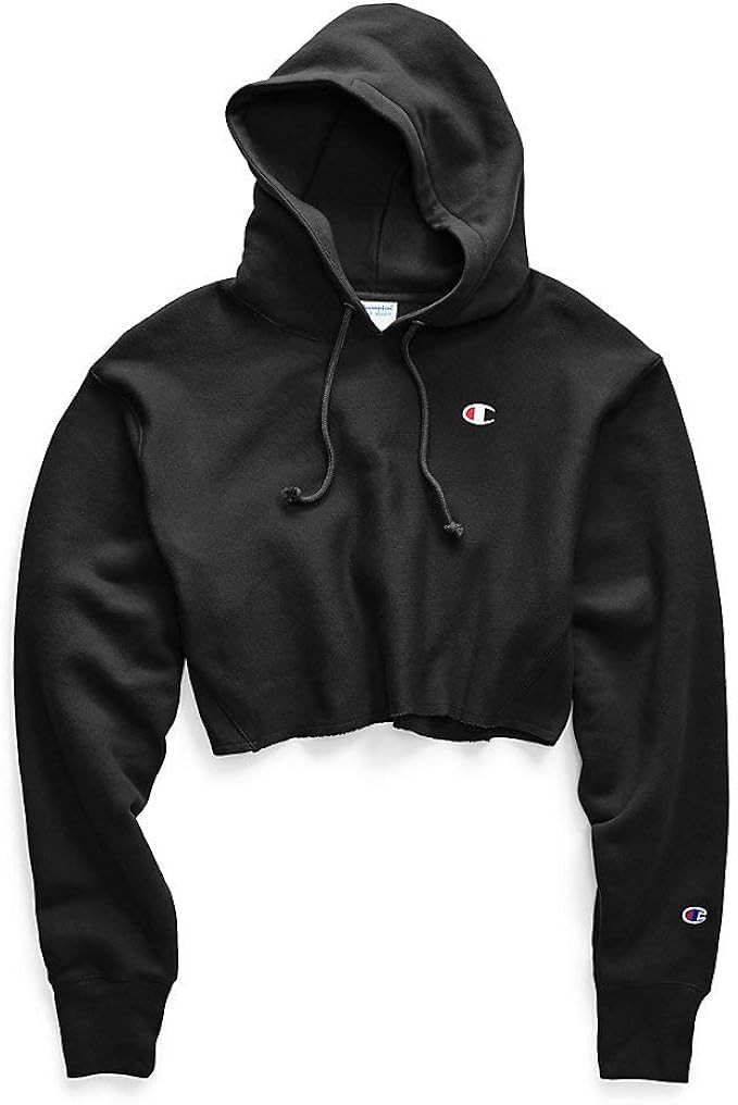 Champion Women Reverse Weave Cropped Cut Off Hood | Amazon (US)