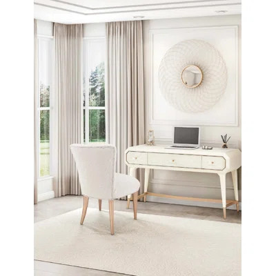 La Rachelle 2-piece Vanity Desk Set With Chair | Wayfair North America