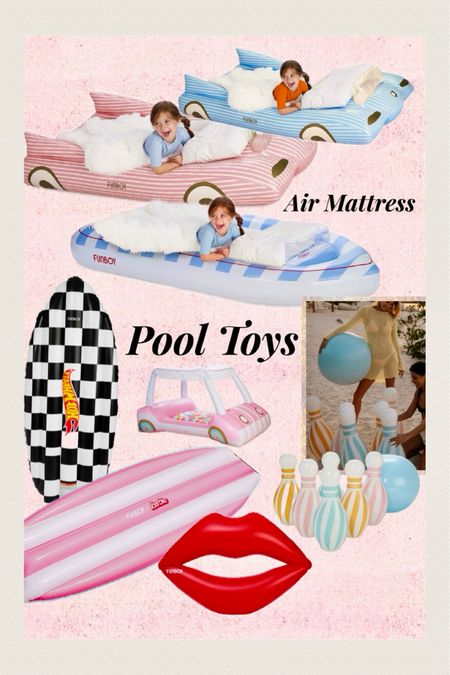Kids Air Mattresses and Pool
Floats! 
#ltkparties

#LTKkids #LTKhome #LTKfamily