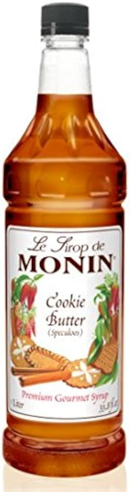 Monin Cookie Butter Syrup, 1 liter PET Bottle | Amazon (US)