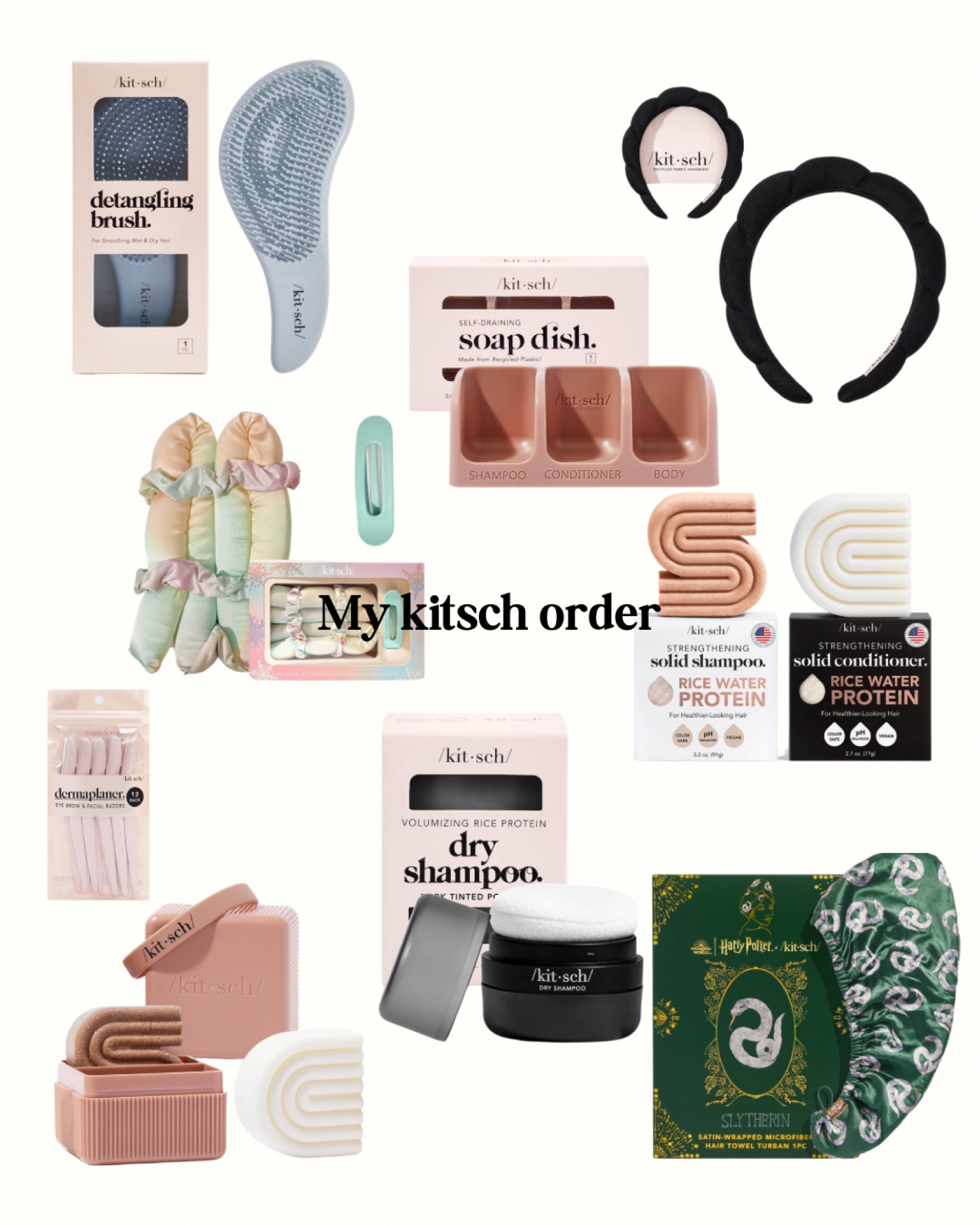 Kitsch 🤩 Huge Black Friday sale with up to 55% off select items! Hair, skin, face, head, you name it. I ordered shampoo/conditioner bars, headband, detangling, brush, heatless, curler, dry shampoo, towel, wrap, travel case and draining dish  

#LTKGiftGuide #LTKCyberWeek #LTKBeauty
