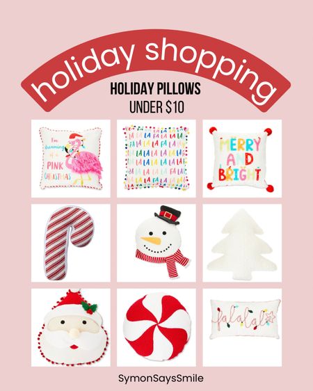 Holiday shopping / holiday decor / Christmas decor / decorative pillows / affordable home decor 

#LTKHoliday #LTKHolidaySale #LTKSeasonal