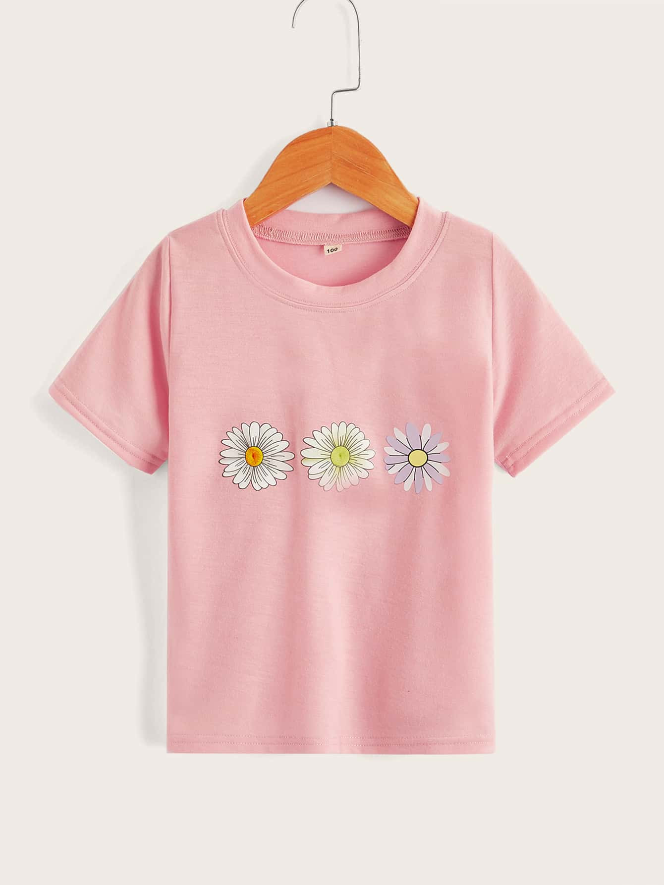 Toddler Girls Floral Print Tee | SHEIN