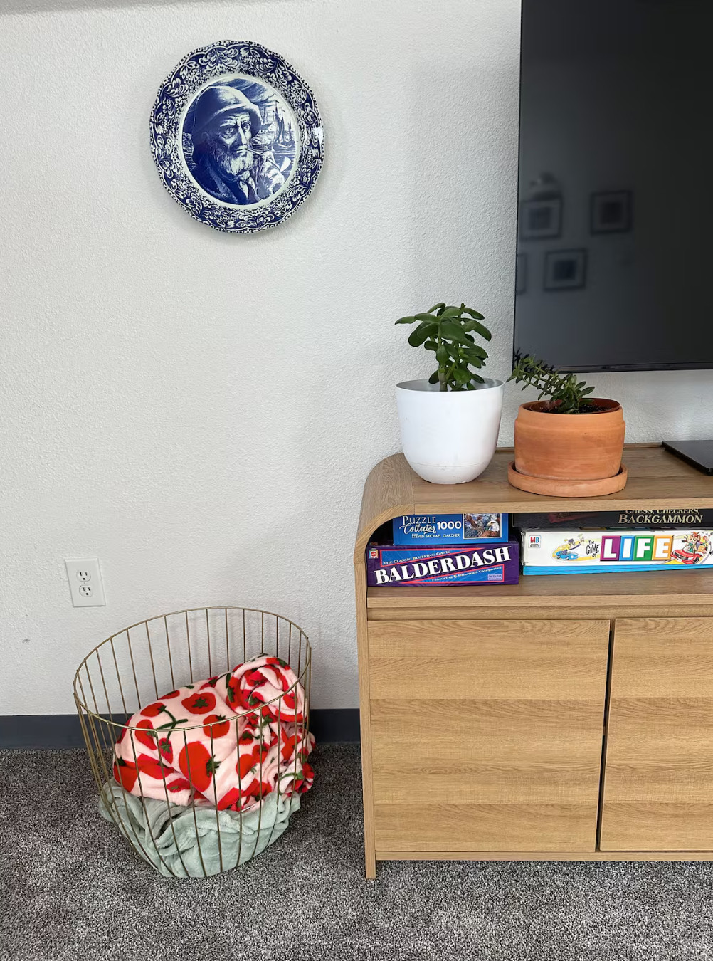 just cozy little corners in my airbnb. love the little fisherman plate i found at a market in paris... linking similars! feels so alaskan!  

 #LTKGiftGuide #LTKHome