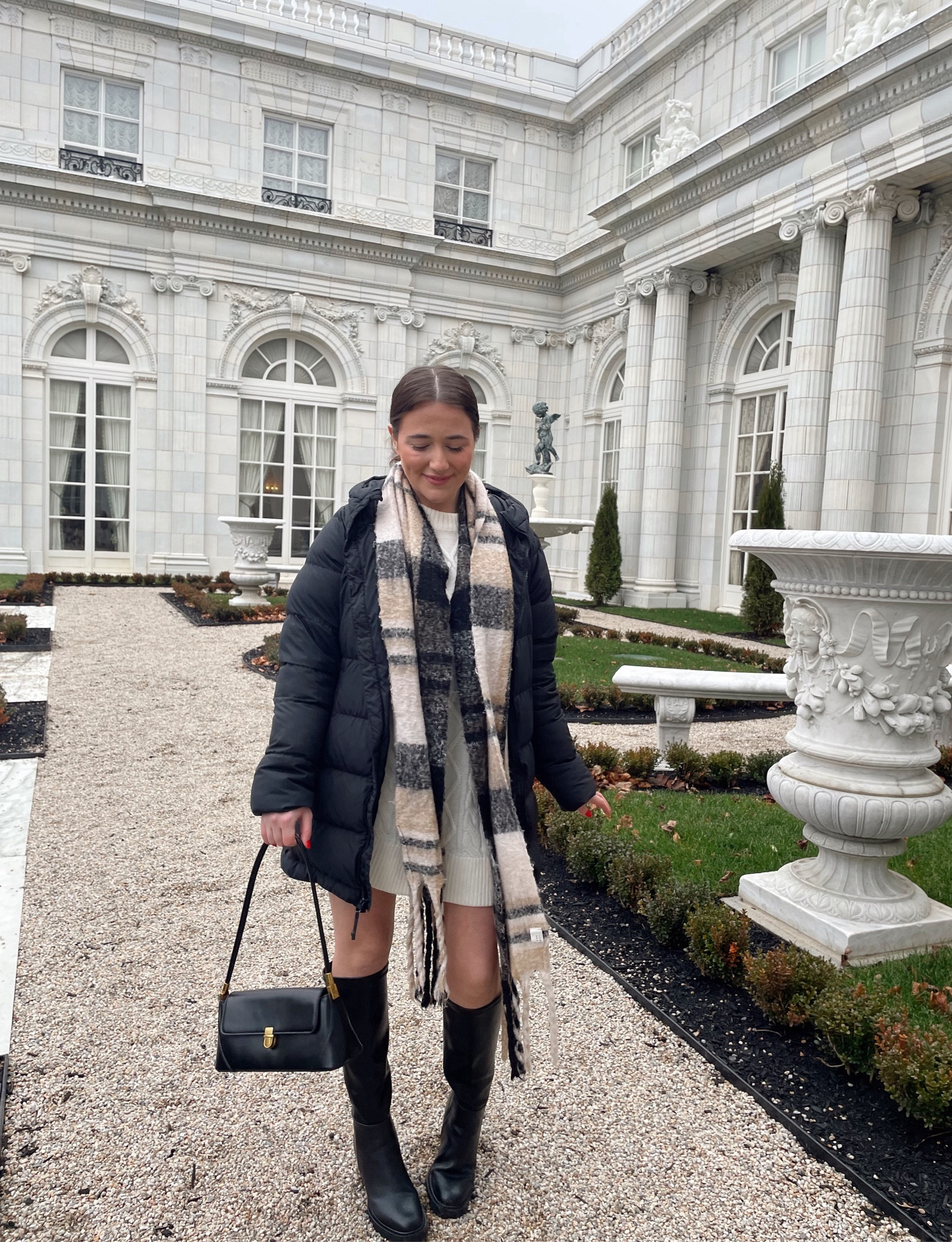 Newport, RI east coast winter ootd 

Newport Rhode Island winter aesthetic outfit, black boots, sweater dress, scarf, puffer #fashion#winter#outfit#aesthetic#newport#classy#chic#boots#vsco#tiktok#travel#explore#trending#instagram#ootd#pinterest#photography#style#grwm#jewelry#luxury#christmas#vacation#visionboard 

#LTKtravel #LTKSeasonal #LTKstyletip