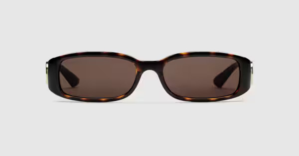 Gucci - Rectangular frame sunglasses | Gucci (US)