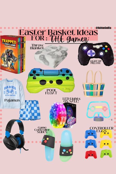 Perfect basket fillers for the gamer! #easterbasketideas #easter #easterbasket

#LTKkids #LTKFind #LTKSeasonal