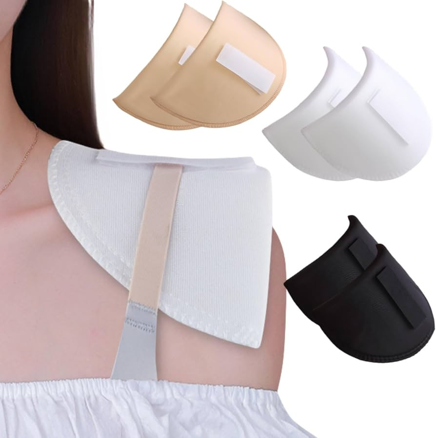 Nimiah Set-in Shoulder Pads - Breathable Sponge Enhancer Thickness 1.5cm Sewing Supplies for Wome... | Amazon (UK)