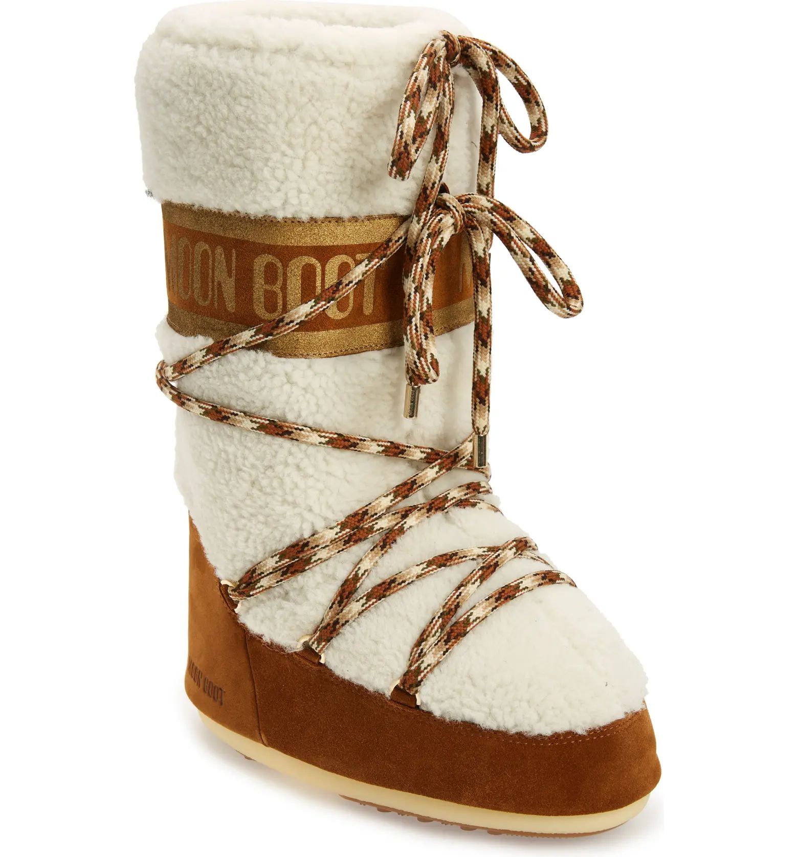 Moon Boot® Icon Genuine Shearling Boot | Nordstrom | Nordstrom