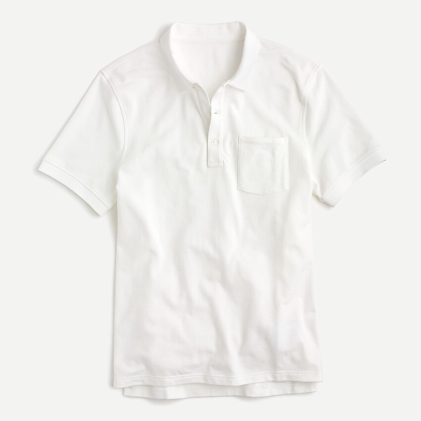 Tall stretch piqué polo shirt | J. Crew US