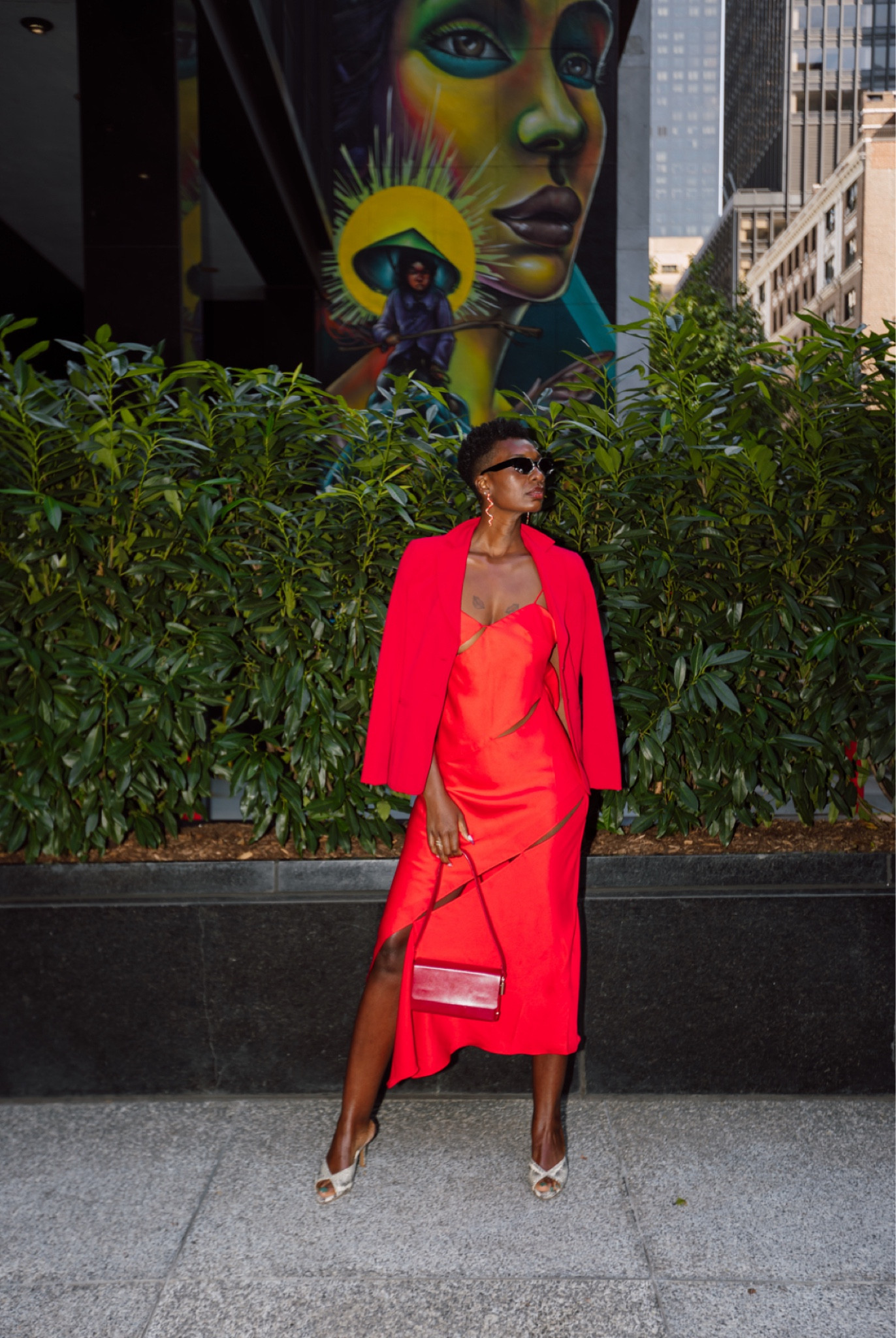 Lady in red!! That means you better STOP 🛑 and think twice before you come over here trying to dim the light that God shines on me! 
Day #2 #nyfw2024  #nyfw

#LTKStyleTip #LTKBeauty #LTKNYFW