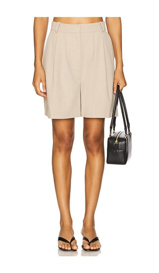 Lovers and Friends Aria Short in Beige. - size M | Revolve Clothing (Global)