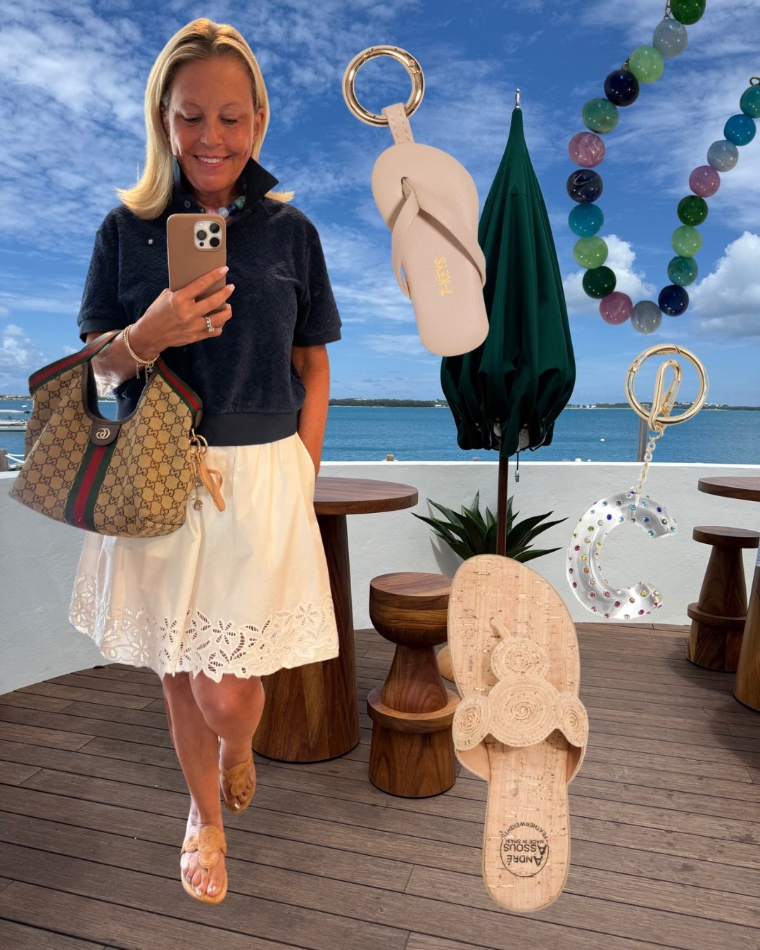 Summer favs @lululemon @jcrew #bagcharms

#LTKootd #LTKdayinmylife