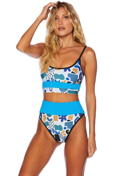 Eva Top Cool Abstract Shapes | Beach Riot