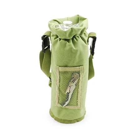 Insulated Wine Bottle Carrier, Green Single Bottle Waterproof Wine Carrier Bottle | Walmart (US)