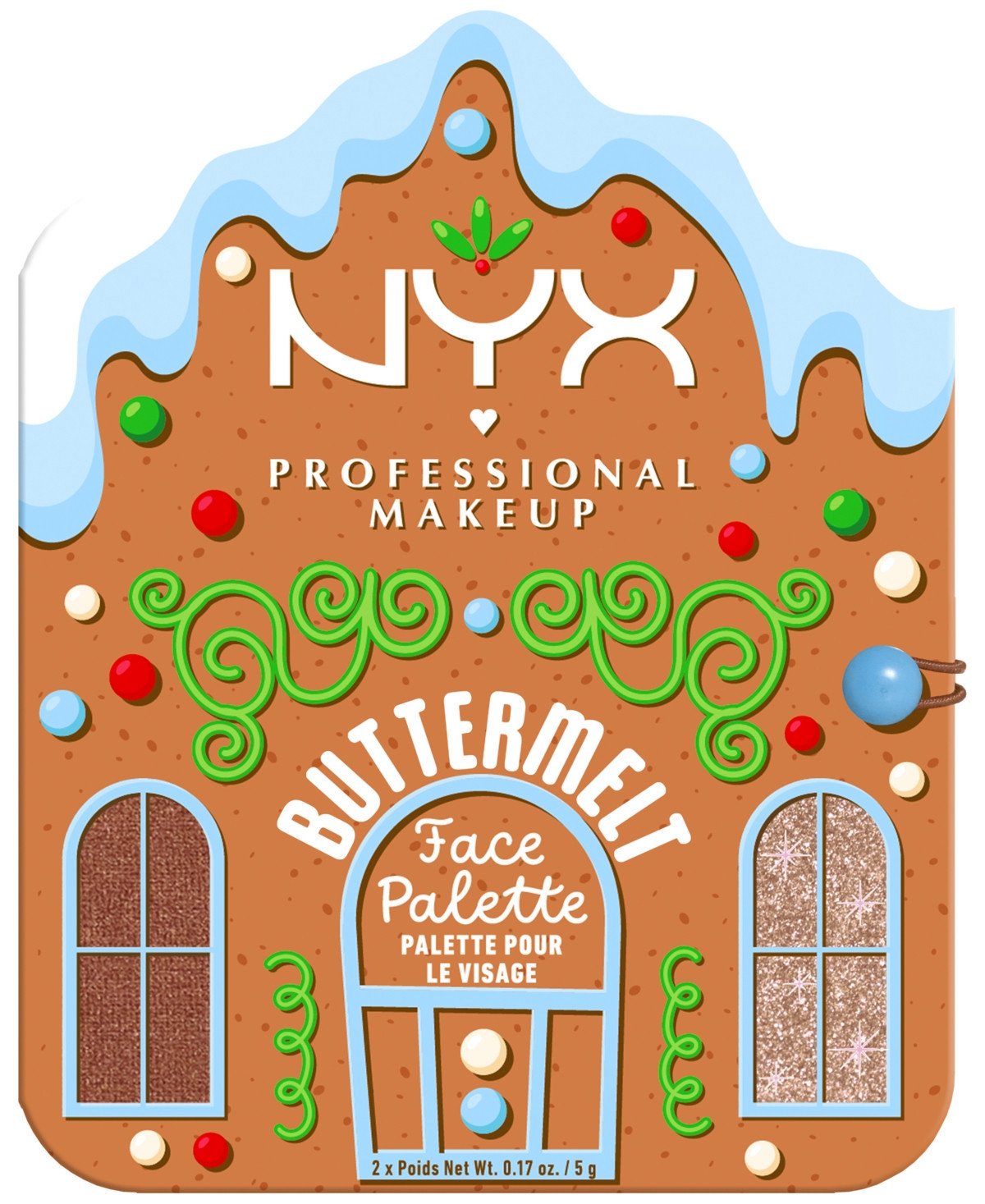 Nyx Professional Makeup Holiday Buttermelt Face Palette, 0.17 oz. - Deep | Macy's