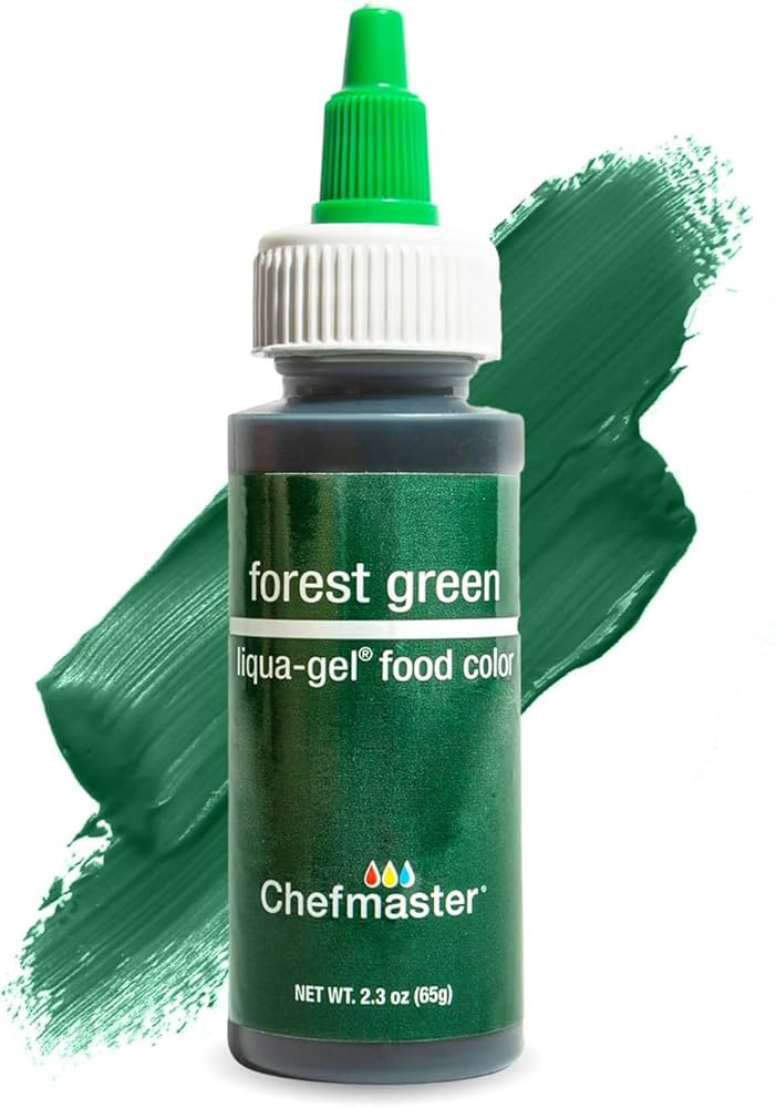 Chefmaster Forest Green Liqua-Gel® Food Coloring | Vibrant Color | Professional-Grade Dye for Ic... | Amazon (US)