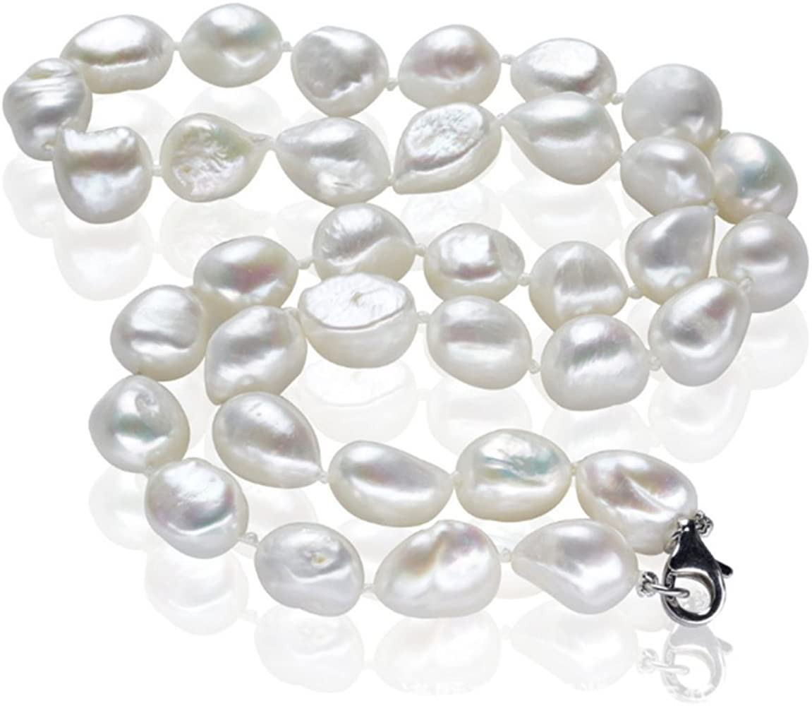 Rakumi Pearl Necklace White Freshwater Pearl Necklace 18" | Amazon (US)