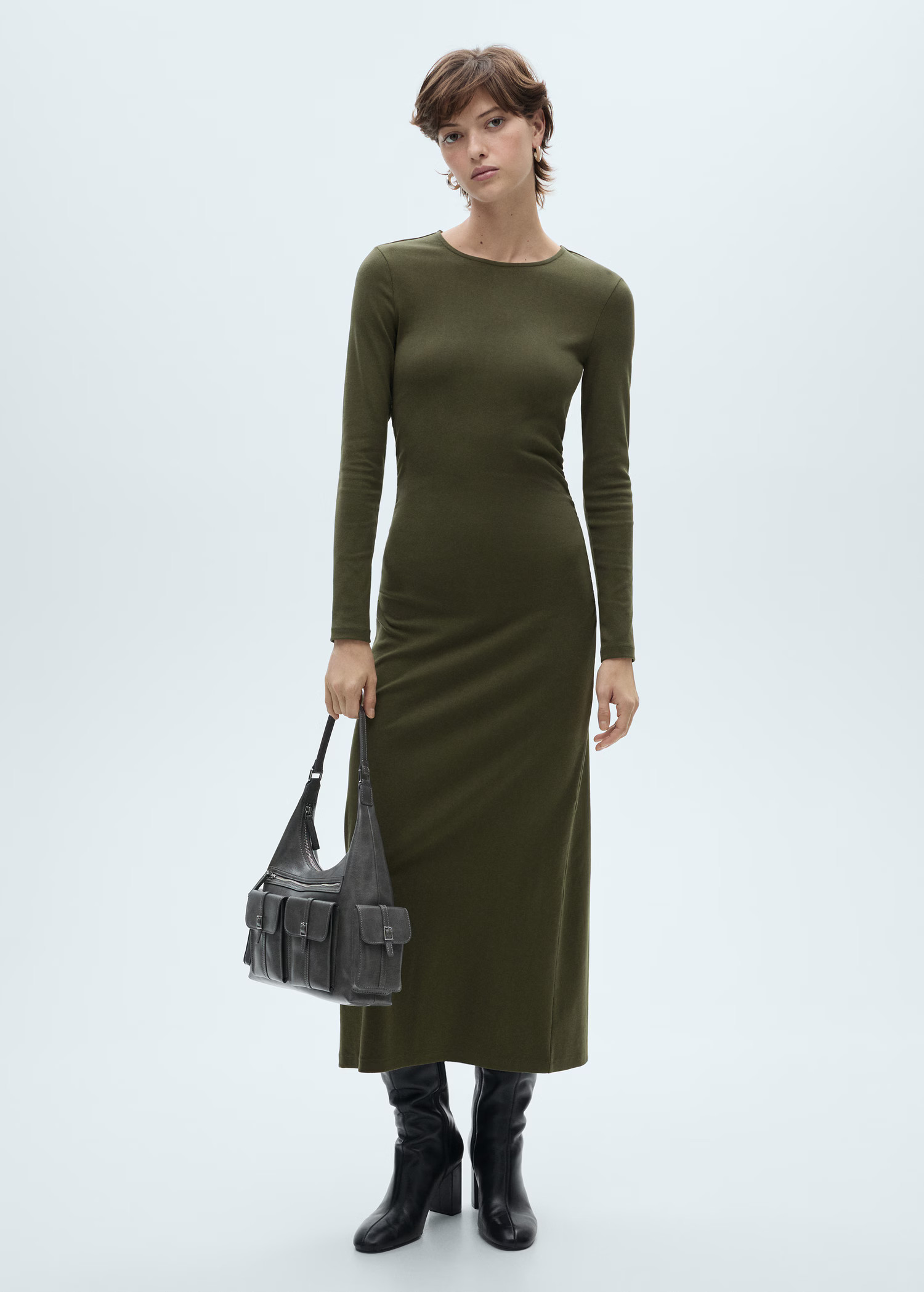 Cotton midi dress - Women | MANGO USA | Mango (US/MX/AU)