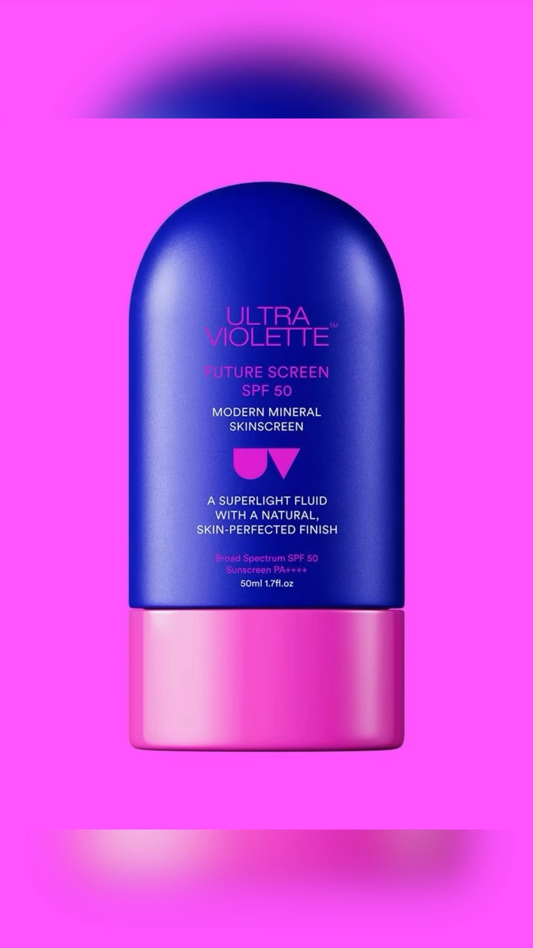 Glow-Friendly SPF 50 | Ultra Violette Future Screen

Ultra Violette Future Screen SPF 50 — a modern mineral “skinscreen” with a superlight, skin-perfecting finish. This silky formula blends like skincare, layers flawlessly under makeup, and offers high broad-spectrum protection. A Jet Set LatAM favorite for everyday glow, sunny getaways, and long-haul travel days. Perfect for anyone looking for a weightless, non-chalky SPF that feels luxurious on the skin.

#LTKBeauty #LTKmorningroutine #LTKselfcare