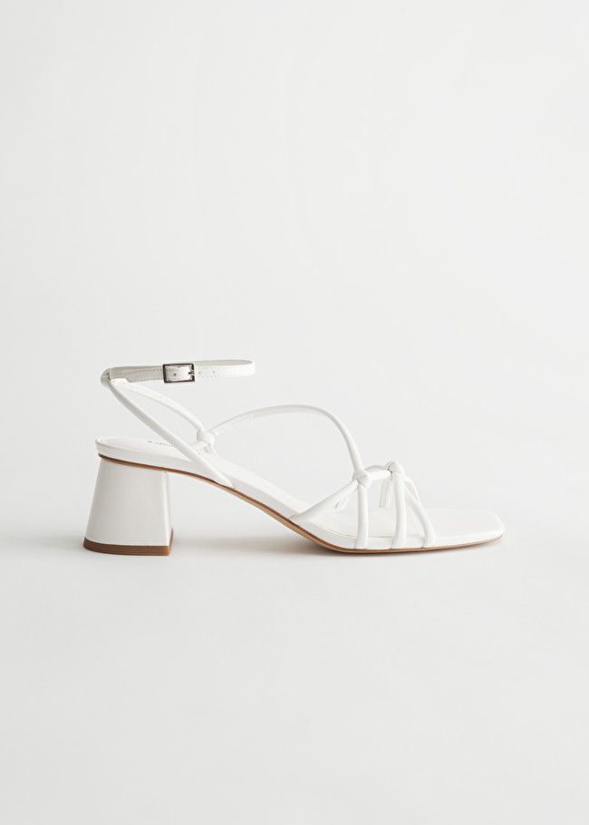 Strappy Leather Heeled Sandals | & Other Stories (EU + UK)