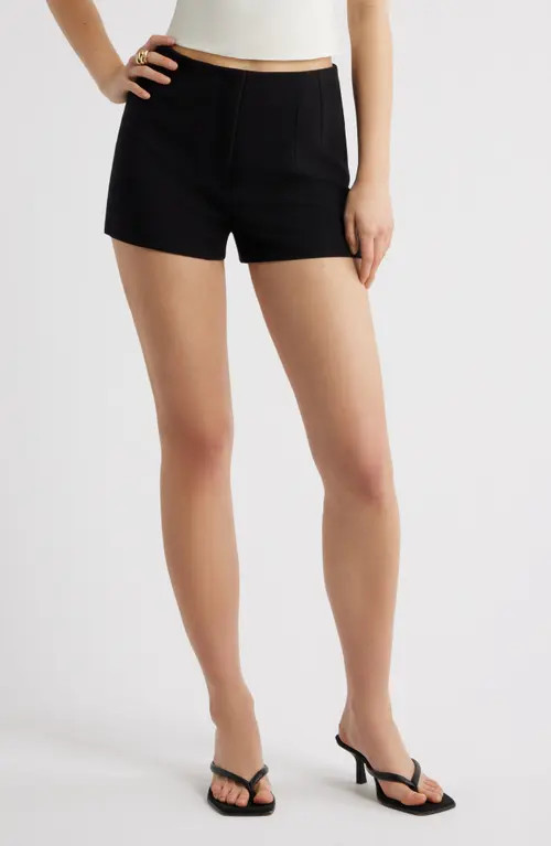 Open Edit The Icon Mini Shorts in Black at Nordstrom, Size Xx-Small | Nordstrom
