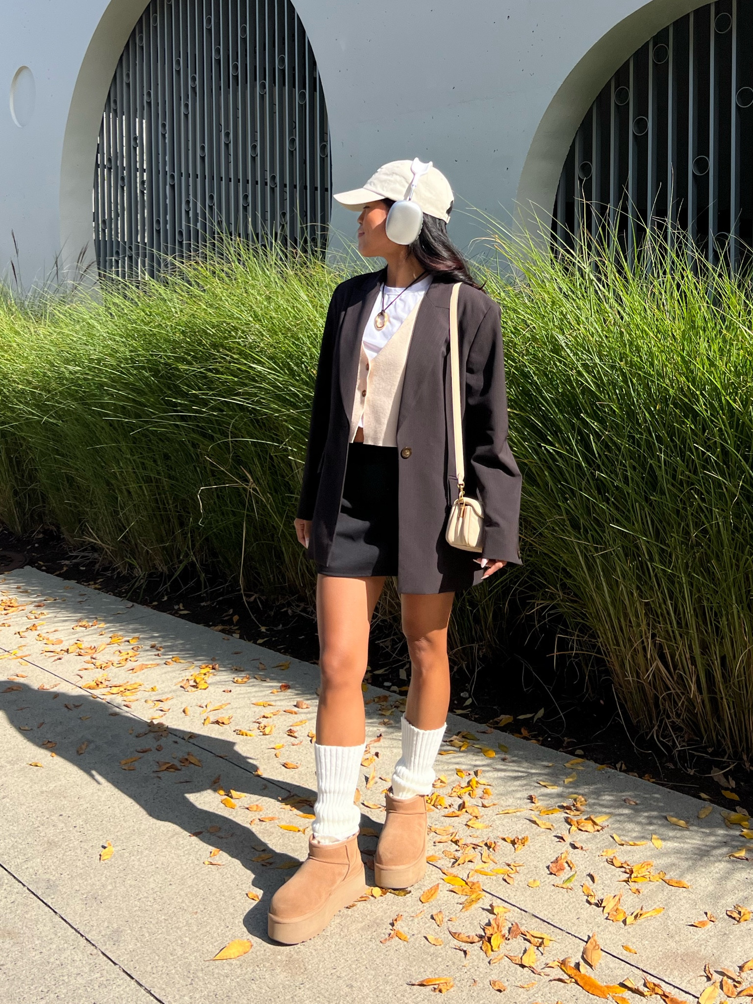 FALL OUTFIT / oversized blazer, UGG mini ultra platforms, mini skirt


ootd, fall fashion, fall inspo, casual outfit, blazer style 

#LTKstyletip #LTKSeasonal