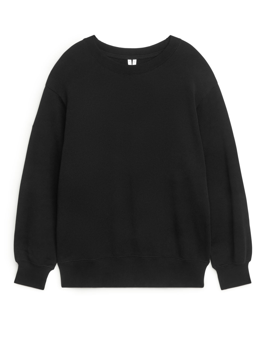 Soft Oversized Sweatshirt - Black | ARKET (US&UK)