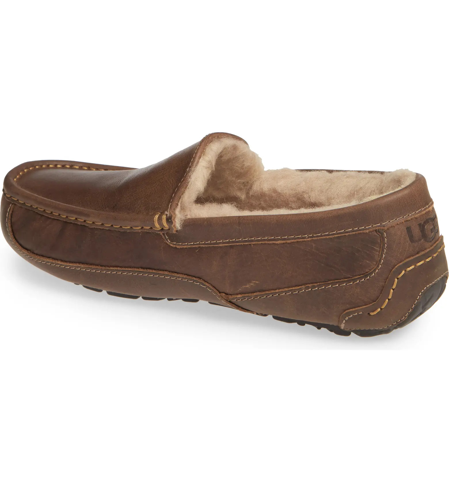 Ascot Leather Slipper (Men) | Nordstrom