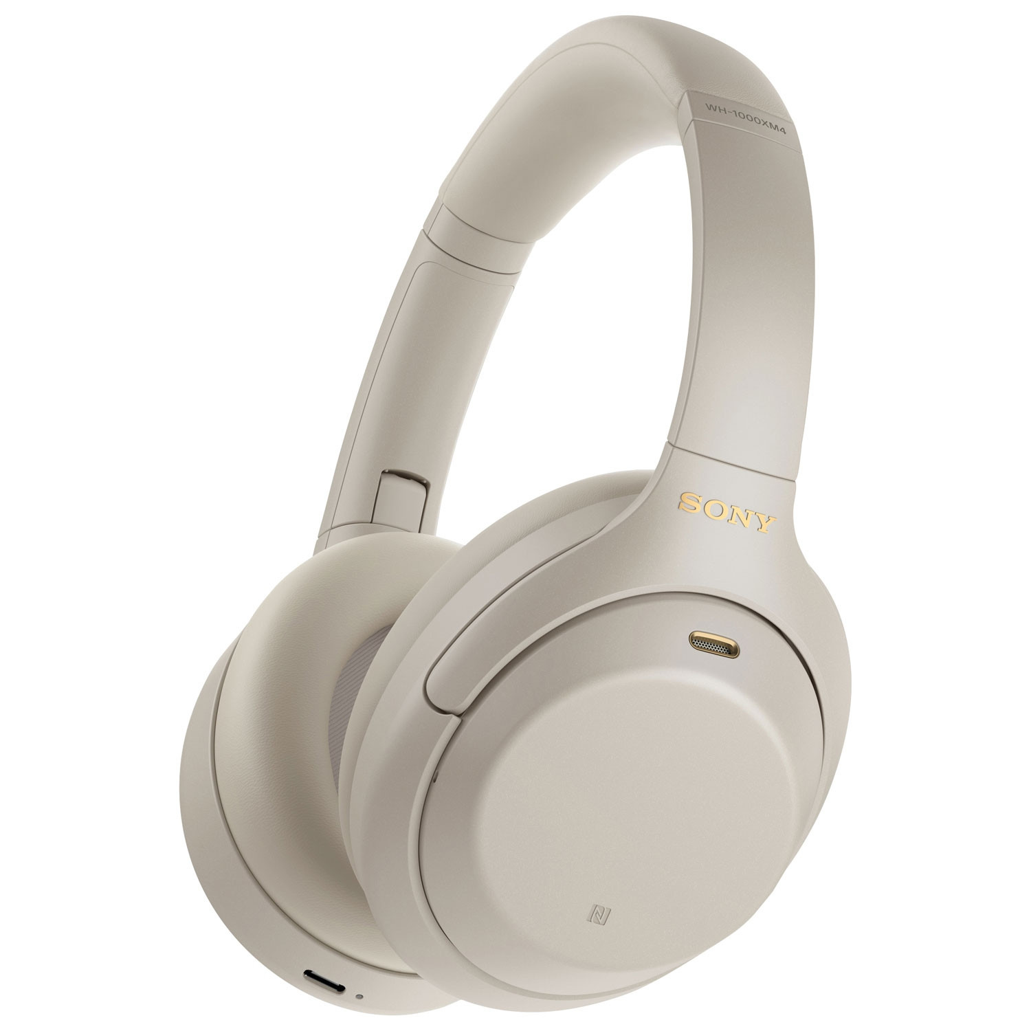 Sony WH-1000XM4 Over-Ear Noise Cancelling Bluetooth Headphones - Platinum Silver | Best Buy Canada