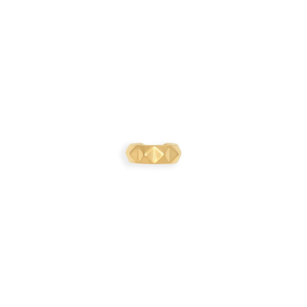 Pyramid Ear Cuff - Gold | Erin Fader Jewelry Design