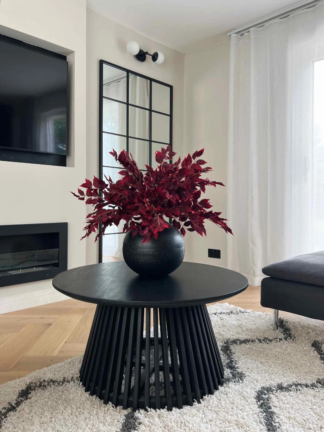 Faux Dark Red/Plum Birch Branches, Autumn Decor, Autumn Flowers, Faux Flowers, Artificial FLowers... | Etsy (US)