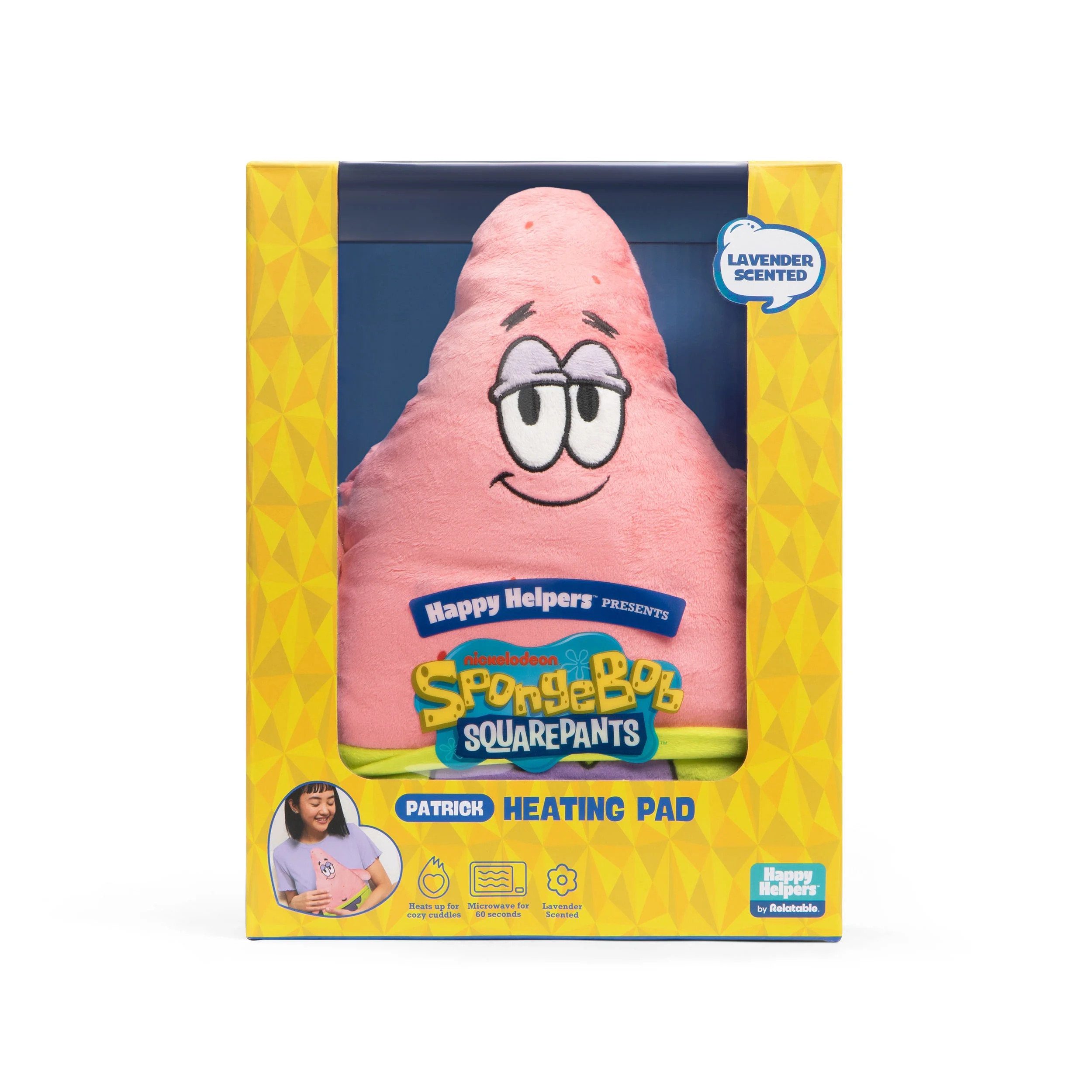 Happy Helpers Patrick By What Do You Meme?, Plush Heating Pad For Period Cramps and Body Pain, In... | Walmart (US)