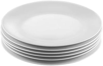 Amazon.com | Amuse- Professional Gourmet Porcelain Dinner Plate- Set of 6 (Dinner Plate): Salad P... | Amazon (US)