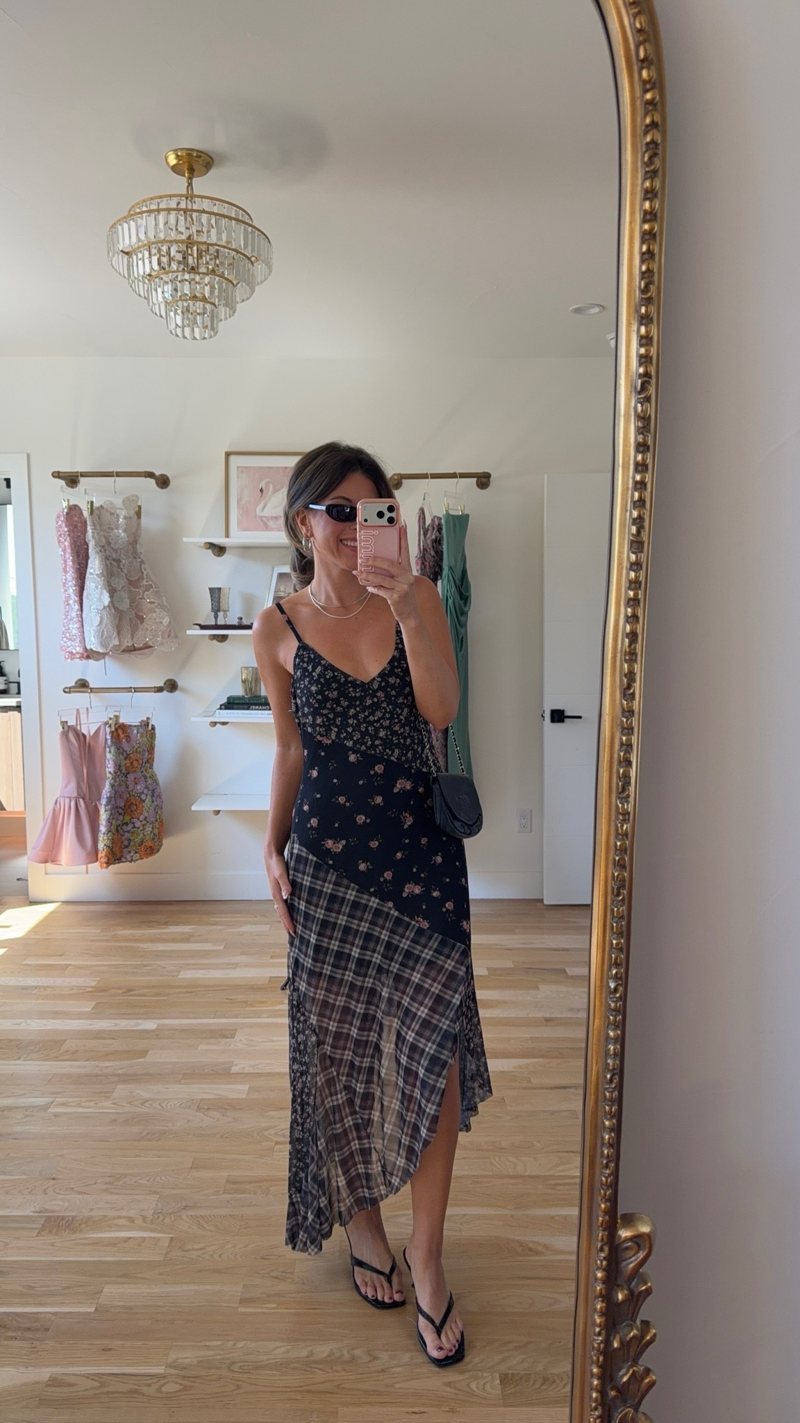 walmart black slip dress with a floral print bodice and a mixed plaid skirt with a front slit under $30 for summer into fall 🤍

I’m 5’4” and typically wear a size small/2
• sized down to xs

electric picks: emerson20

summer dresses, casual summer outfits, summer outfit ideas, everyday summer outfits, summer fashion finds, fall outfits, fall dresses, autumn outfits, sweater dresses, midi dresses, long sleeve dresses, casual outfits, thanksgiving outfits, family photo outfits, date night outfits, work outfits, fall fashion, autumn fashion, cozy outfits, transitional outfits, neutral outfits, everyday outfits, weekend outfits, women’s fashion, affordable dresses

#LTKSeasonal #LTKgrwm #LTKootd