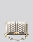 Rebecca Minkoff Quilted Love Crossbody With Gold Hardware &amp; Matching Quilted Wallets | Bloomingdale's (US)