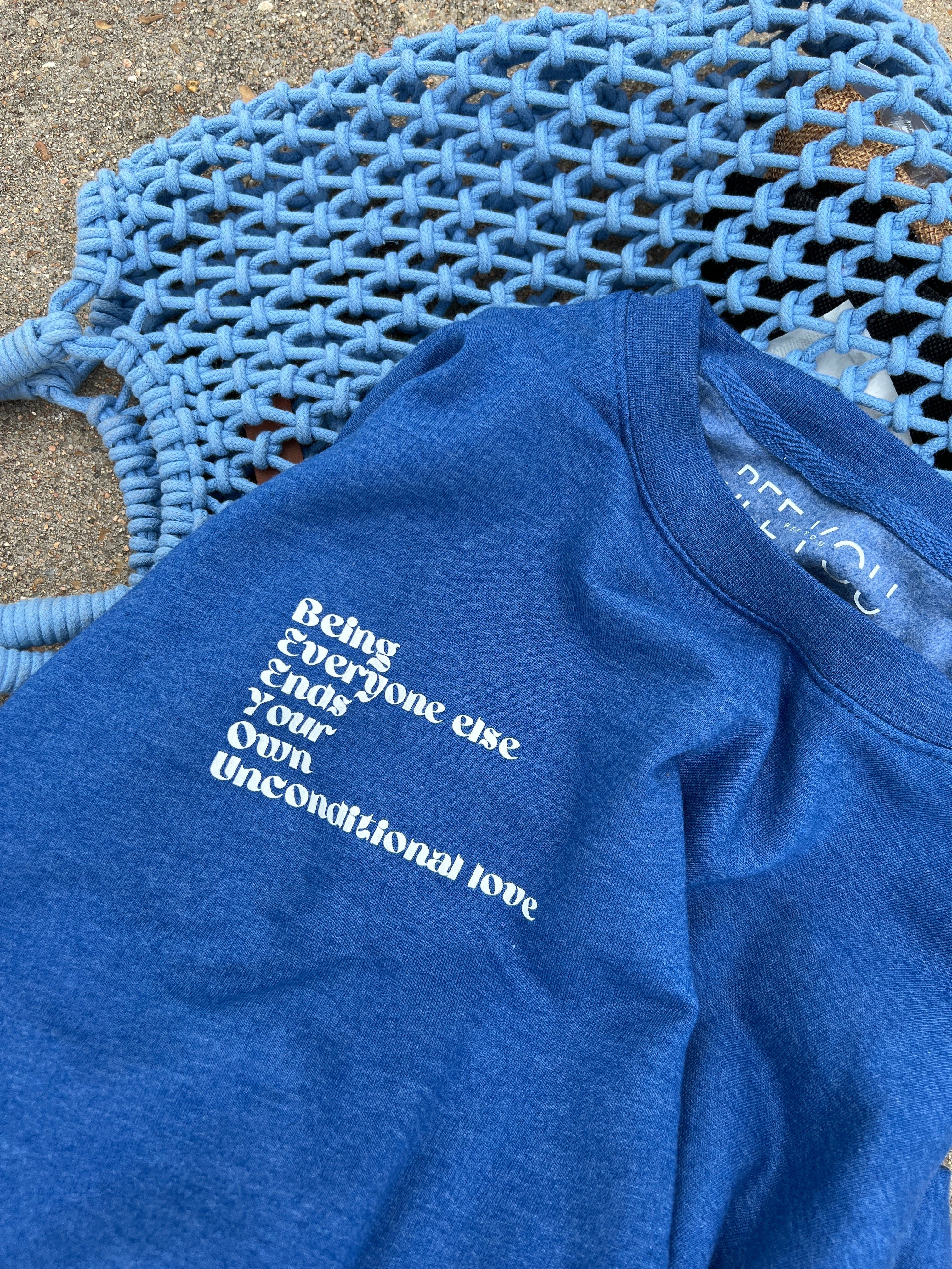 BEE YOU Acronym Crewneck | Beauty Disclaimer Brand LLC