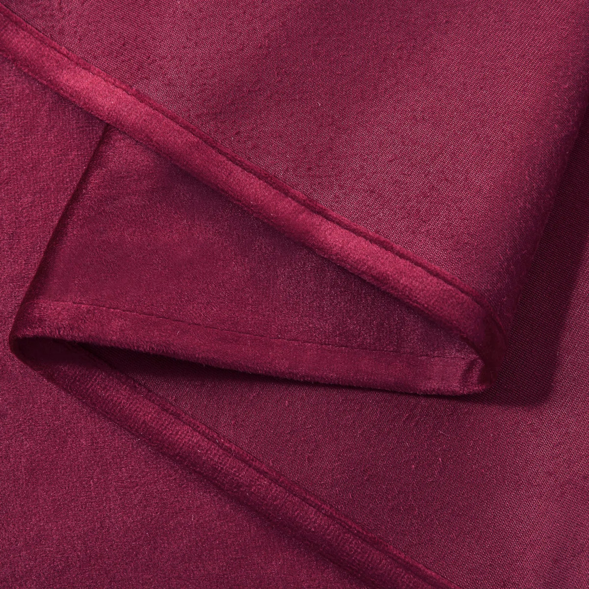 Deavion Velvet Solid Color Metal Grommets Room Darkening Curtain Panels (Set of 2)ByMercer414.7Ra... | Wayfair North America