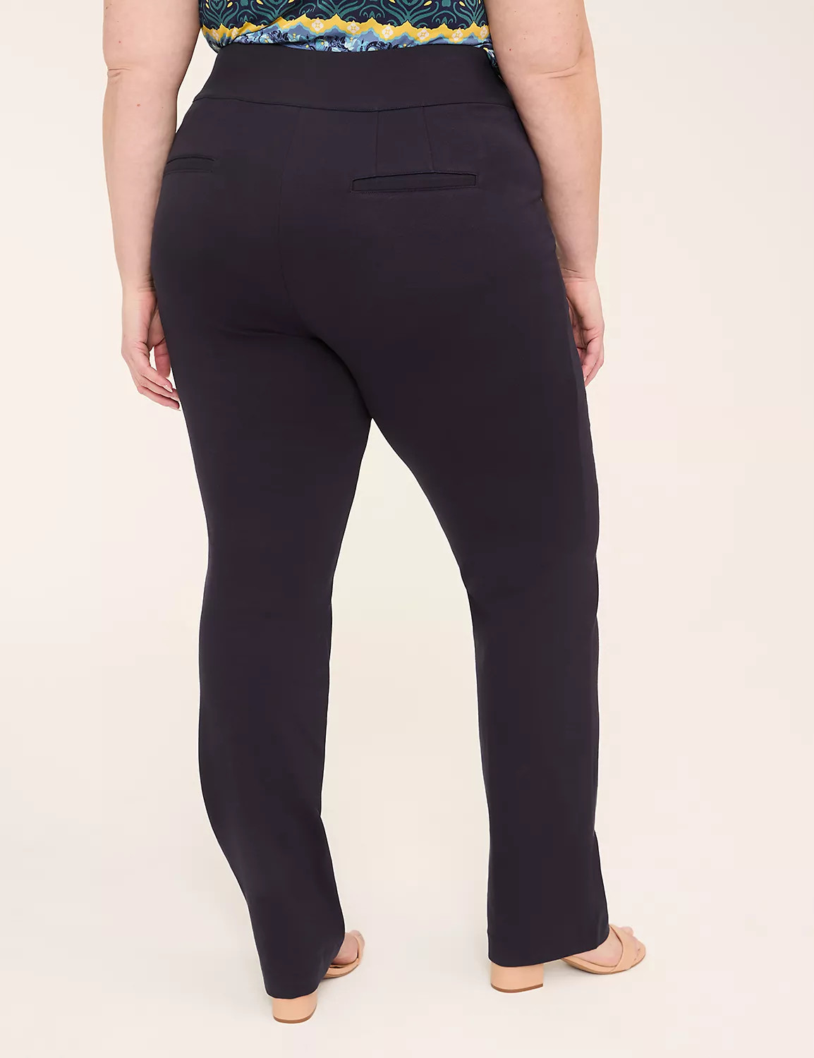 Ponte Pull-On Straight Leg Pant | LaneBryant | Lane Bryant (US)