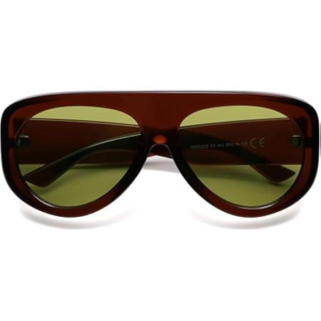 SOJOS Trendy Oversized Polarized Aviator Sunglasses Womens Men Retro Vintage 70s Style UV Protect... | Amazon (US)