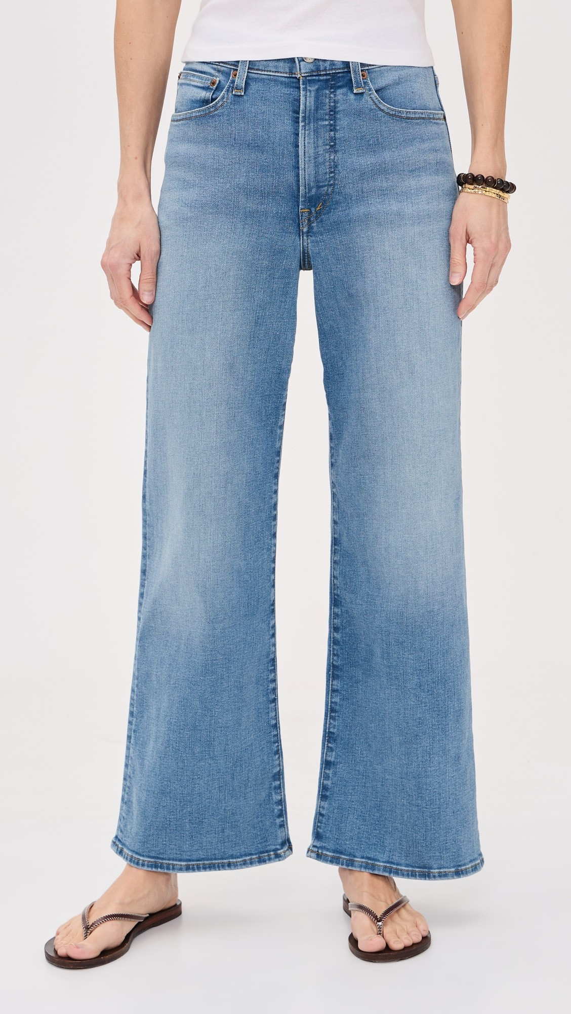 The Petite Wide Leg Jeans | Shopbop