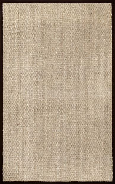 Black Checker Weave Seagrass 8' x 10' Area Rug | Rugs USA