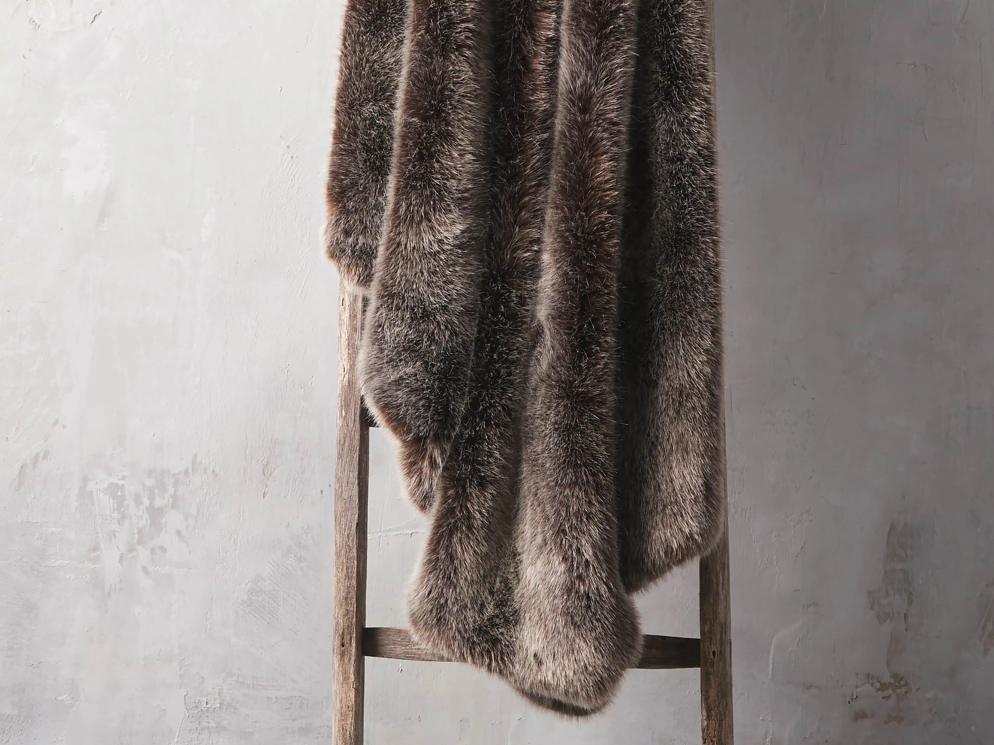 Luxe Faux Fur Throw | Arhaus