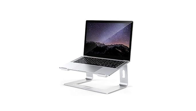 Laptop Stand for Desk, Detachable Laptop Riser Notebook Holder Stand Ergonomic Aluminum Laptop Mo... | Amazon (US)