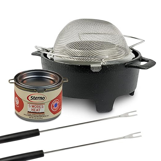 Sterno 70277 Smores Maker Jr Table Top Smores Fire Pit, Portable, Cordless, Food-Safe, Great for ... | Amazon (US)