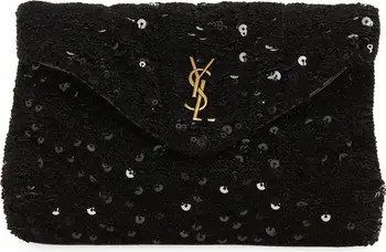 Small Lou Sequin Puffer Pouch | Nordstrom